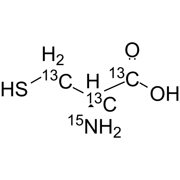 L-Cysteine-13C3,15N (L-cysteine 13C3,15N) 202406-97-1